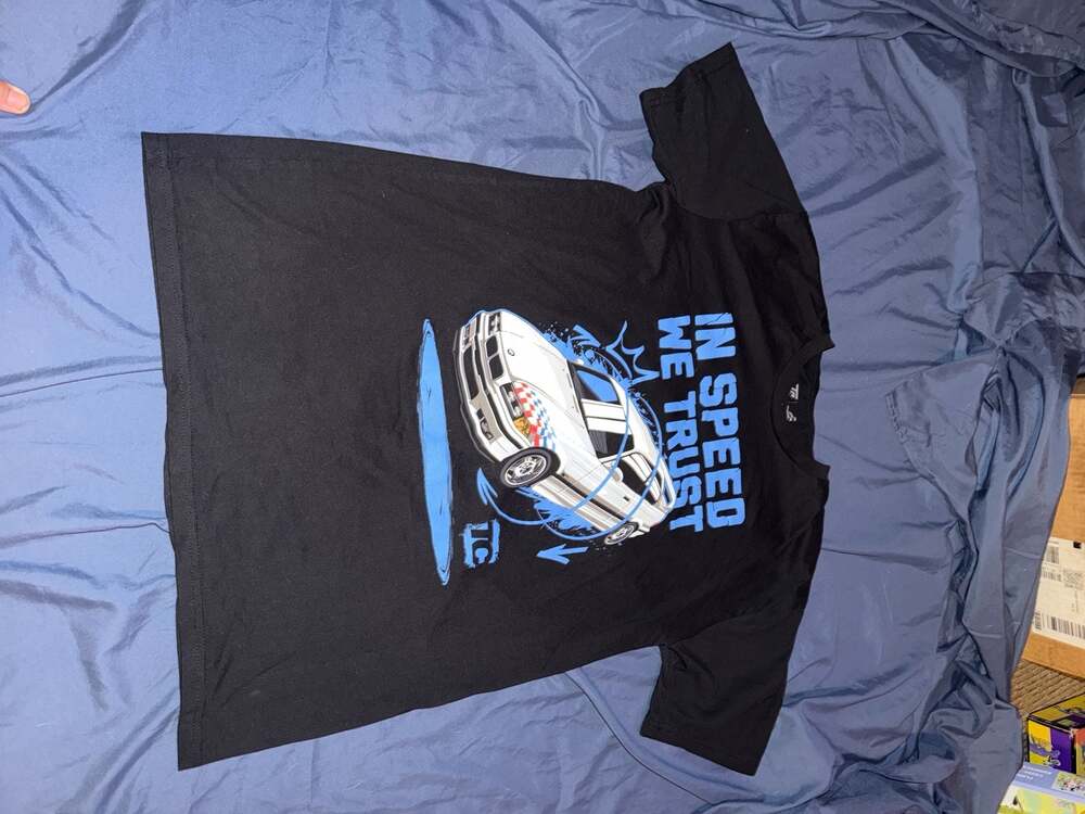 TunerCult "In Speed We Trust" BMW E30 M3 Graphic T-Shirt, Size Large A19